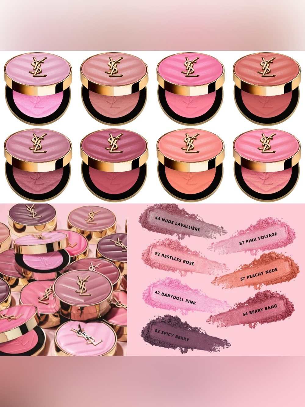 YSL MAKE ME BLUSH 24H BUILDABLE BLURRING POWDER BLUSH